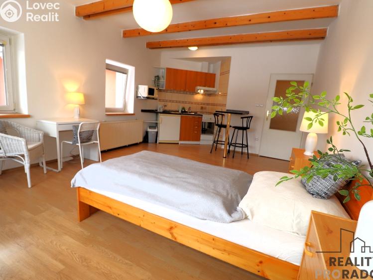 Pronájem bytu 1+KK Brno, Pražská č. 3