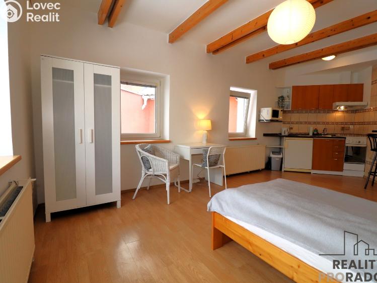 Pronájem bytu 1+KK Brno, Pražská č. 10