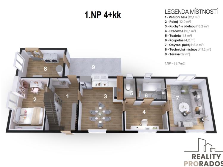 Продажа семейного дома Švábenice č. 4