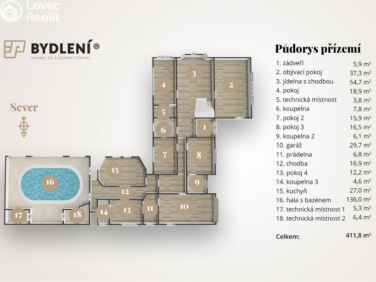 Prodej rodinného domu Proboštov, Na pěnkavce 559 č. 3