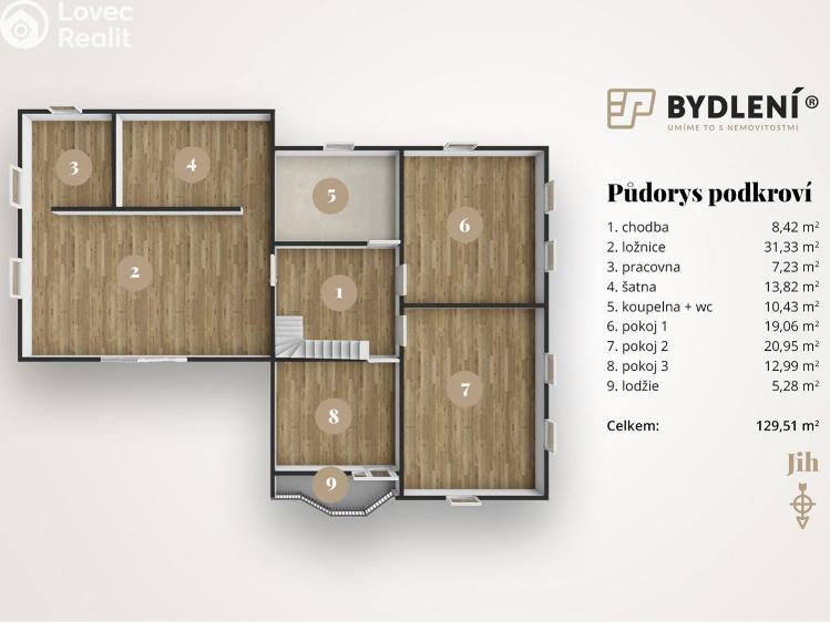 Prodej rodinného domu Vědomice, Nová 332 č. 10