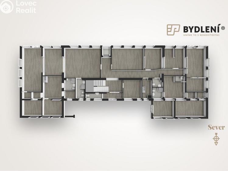 Pronájem komerční nemovitosti Teplice, Jaselská 355 č. 2