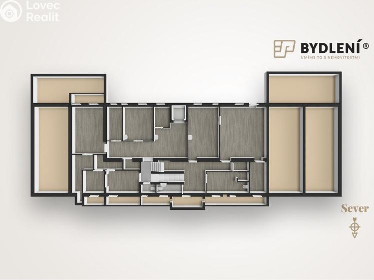 Pronájem komerční nemovitosti Teplice, Jaselská 355 č. 6