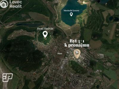 Rent apartment 3+1 Most, Moskevská č. 3