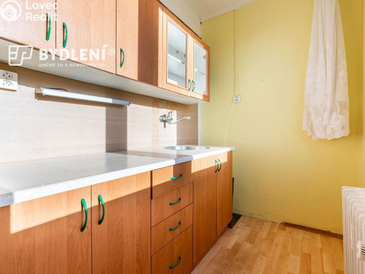 Prodej bytu 1+1 Hrob, Rybniční 342 č. 25