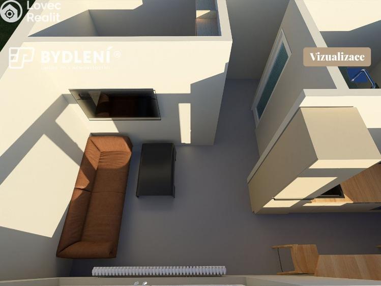 Prodej bytu 1+1 Hrob, Rybniční 342 č. 10