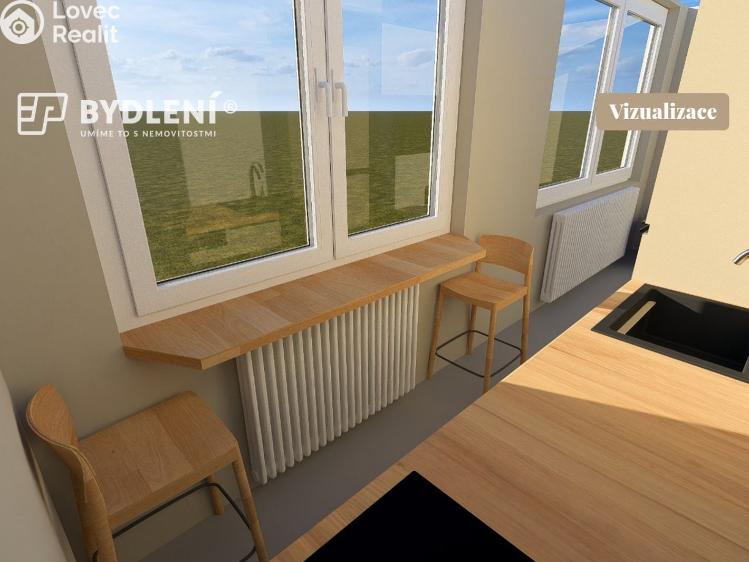 Prodej bytu 1+1 Hrob, Rybniční 342 č. 12