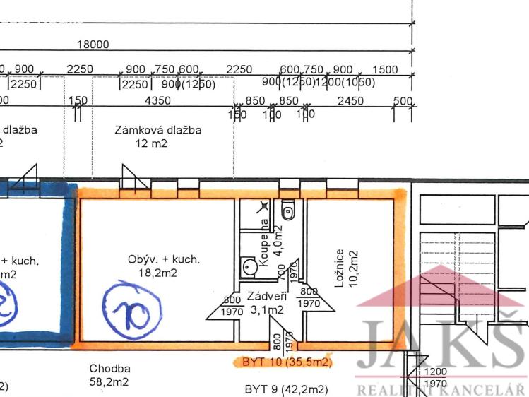 Prodej bytu 2+KK Dlouhá Ves č. 2