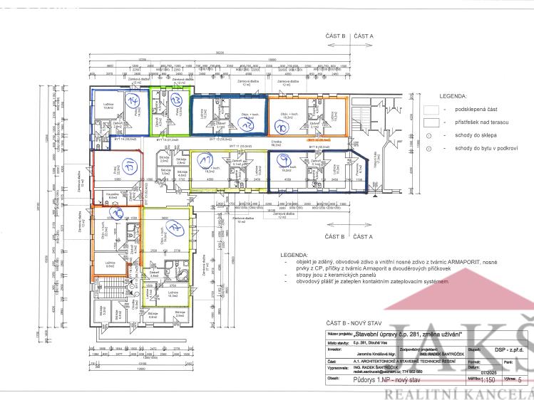 Продаж квартири 2+KK Dlouhá Ves č. 4