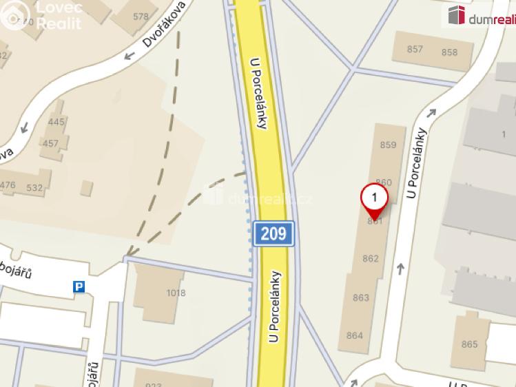 Prodej bytu 2+1 Chodov, U Porcelánky č. 25