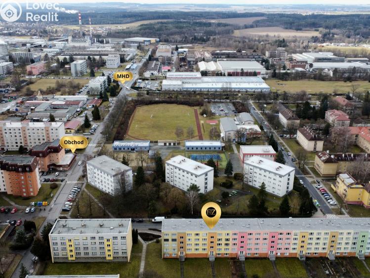 Prodej bytu 1+1 Sezimovo Ústí, Dukelská 646/11 č. 17