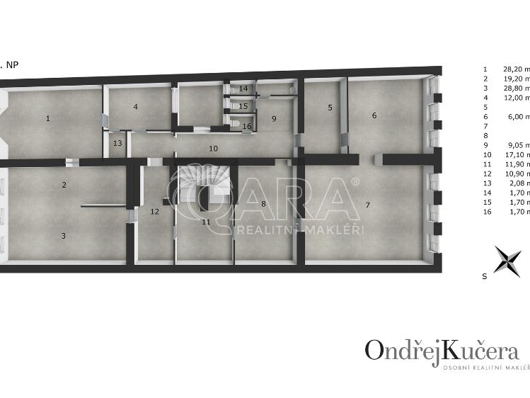 Prodej činžovního domu Trutnov, Krakonošovo náměstí 123 č. 4