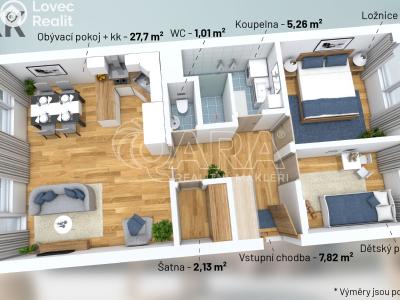 Prodej bytu 3+KK Praha, Novodvorská č. 6