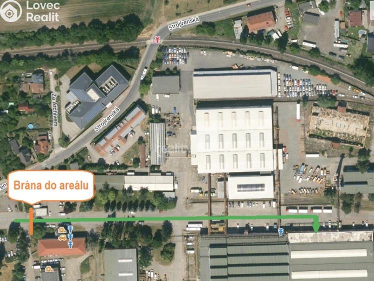 Rent production hall Praha-Zličín, Strojírenská č. 9