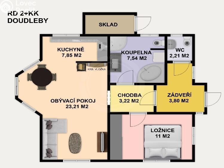 Prodej rodinného domu Doudleby č. 3