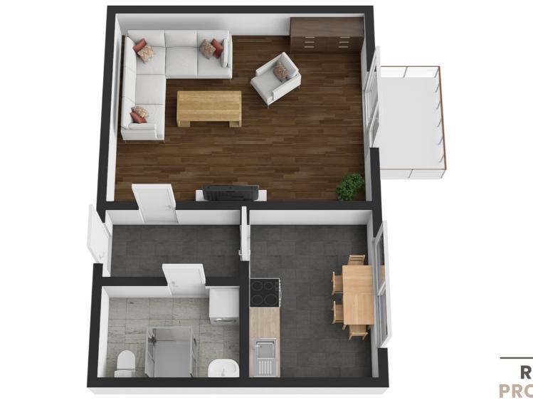 Sale apartment 1+1 Břeclav, Na Valtické 736/86 č. 13