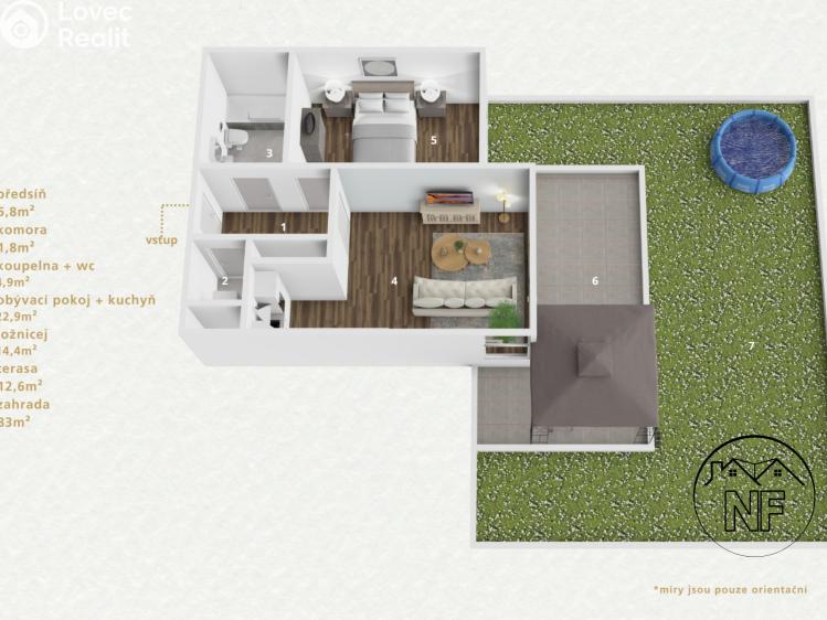 Prodej bytu 2+KK Plzeň, Inženýrská č. 46