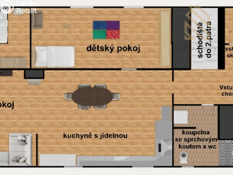 Продаж сімейного будинку Velemín č. 54