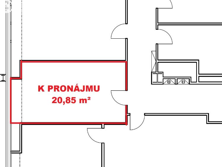 Rent office space Praha, Sokolovská č. 4