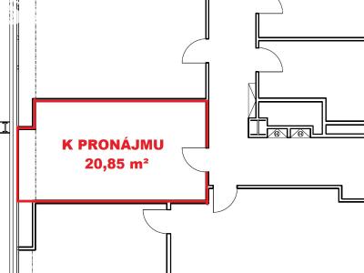 Pronájem kanceláře Praha, Sokolovská č. 4