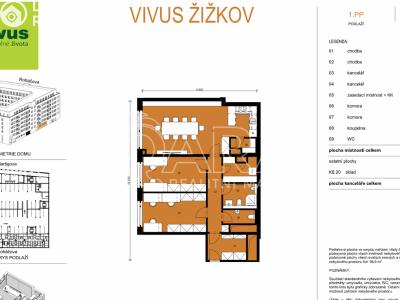 Prodej kanceláře Praha, Lukášova č. 4