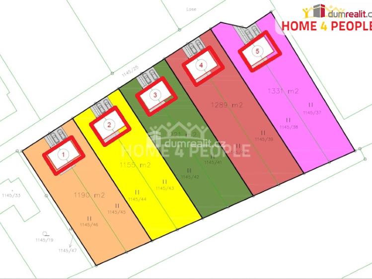Prodej na klíč Uherský Brod, Losy č. 20