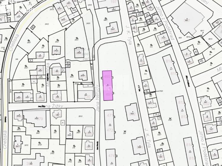 Продажа квартиры 2+1 Kynšperk nad Ohří, Jana Nerudy č. 21