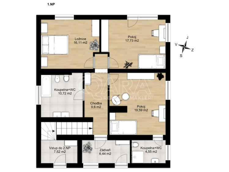 Prodej vícegeneračního domu Chocerady č. 30