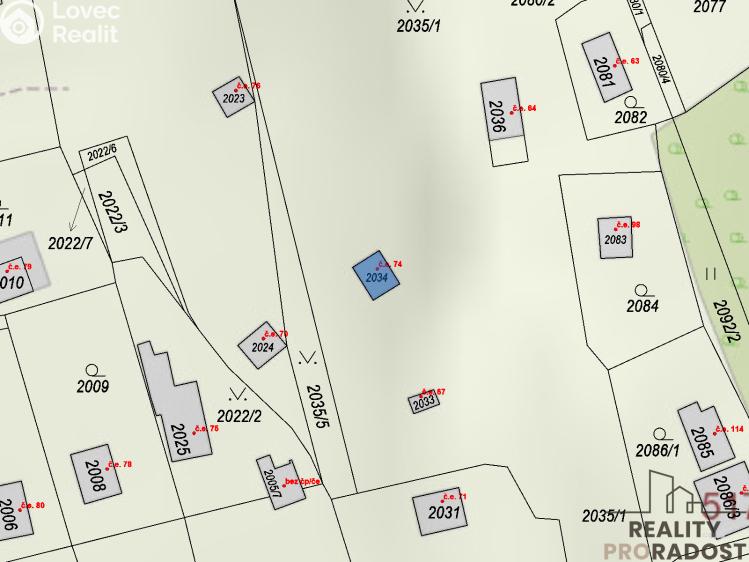 Prodej chaty Praha, Na Lhotkách č. 19