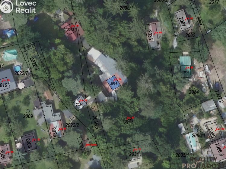 Prodej chaty Praha, Na Lhotkách č. 20