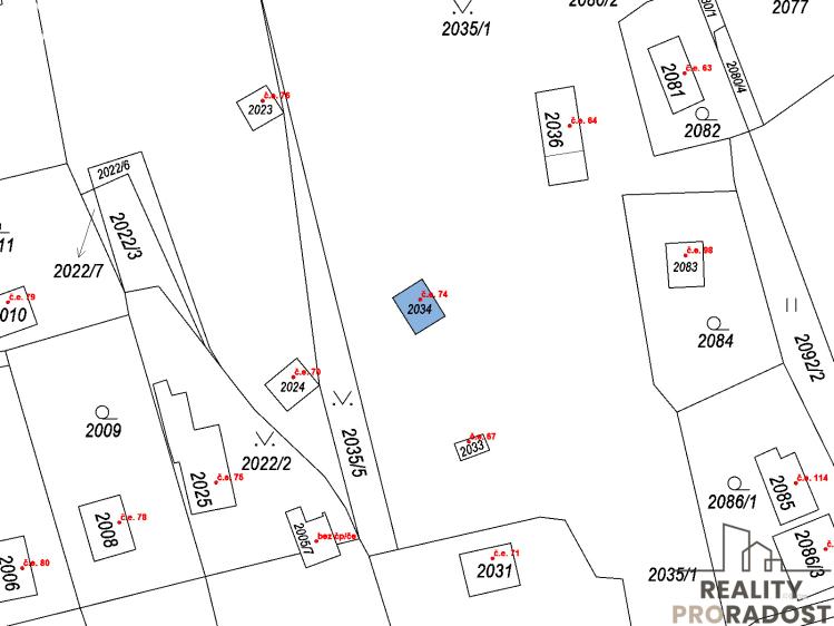 Prodej chaty Praha, Na Lhotkách č. 21