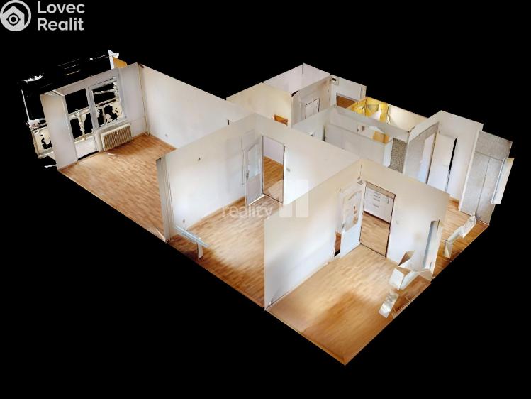 Prodej bytu 3+1 Havlíčkův Brod, Žižkov II č. 27