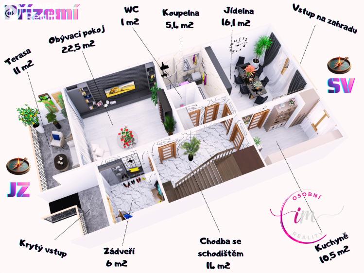 Prodej rodinného domu Jihlava, Sládkova č. 6