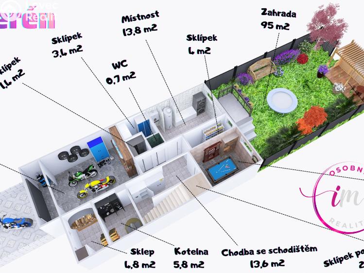 Prodej rodinného domu Jihlava, Sládkova č. 27