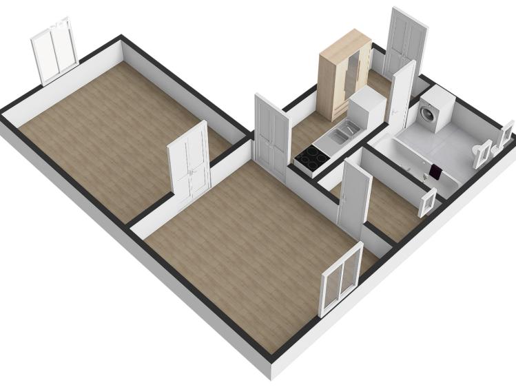 Pronájem bytu 2+KK Praha, Grafická č. 13