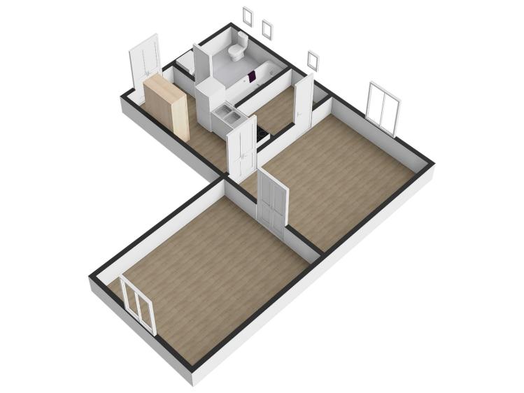 Pronájem bytu 2+KK Praha, Grafická č. 16