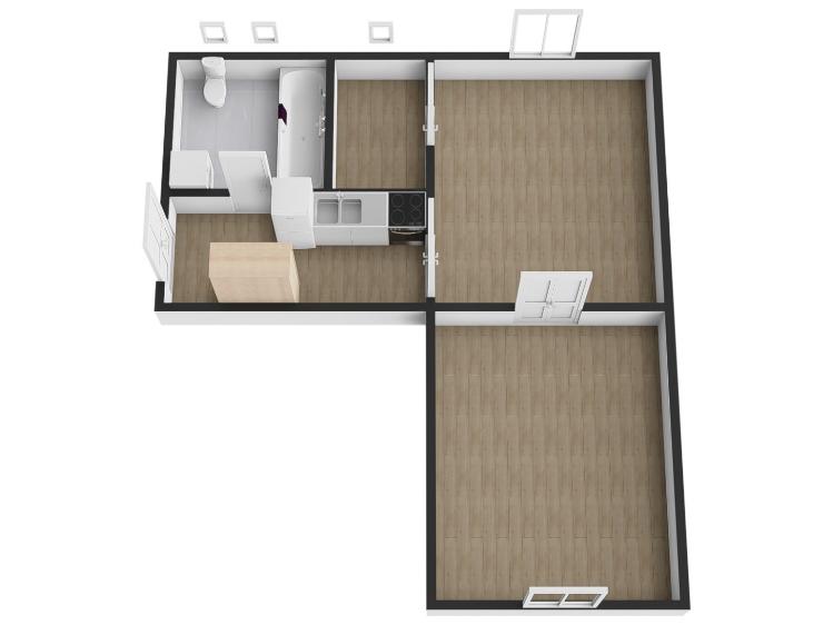 Pronájem bytu 2+KK Praha, Grafická č. 18