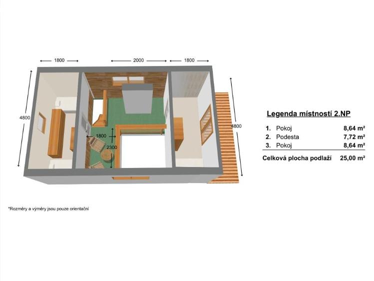 Prodej chaty Valašské Meziříčí č. 16
