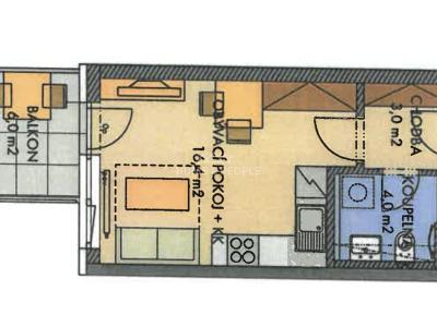 Продаж квартири 1+KK Praha 5, Gollové č. 4