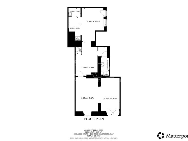 Pronájem obchodního prostoru Praha, Sokolovská 75/103 č. 5