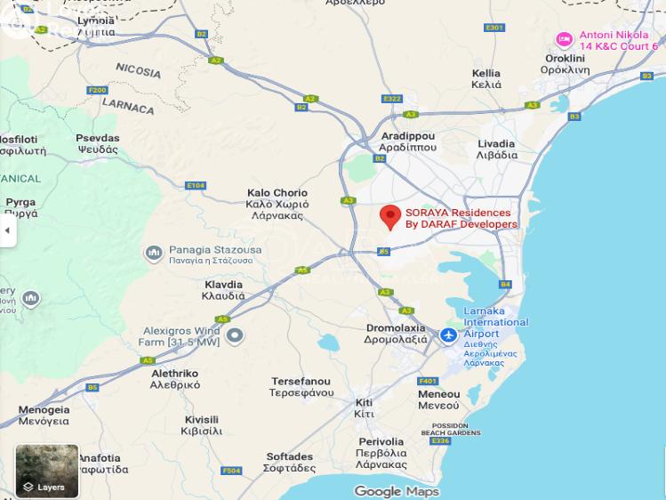 Продажа квартиры 3+KK Argyri Eftalioti,Aradippou,Kypr č. 21