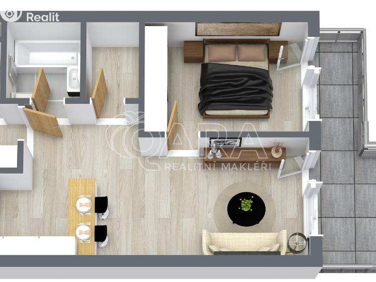 Продаж квартири 2+KK Horoměřice, Velvarská 1152 č. 16