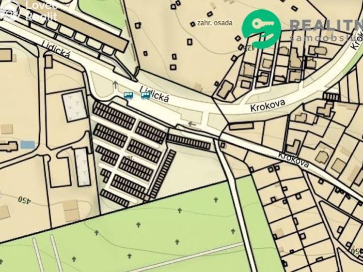 Pronájem garáže Karlovy Vary, Lidická č. 3