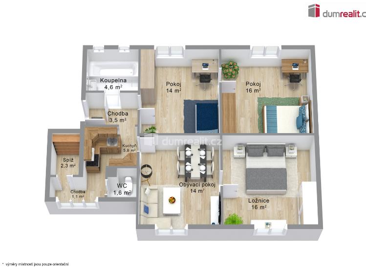 Продаж квартири 4+1 Karlovy Vary, Rohová č. 7