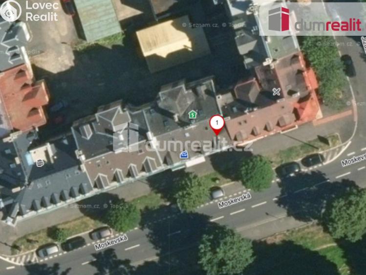 Pronájem komerční nemovitosti Karlovy Vary, Moskevská č. 5