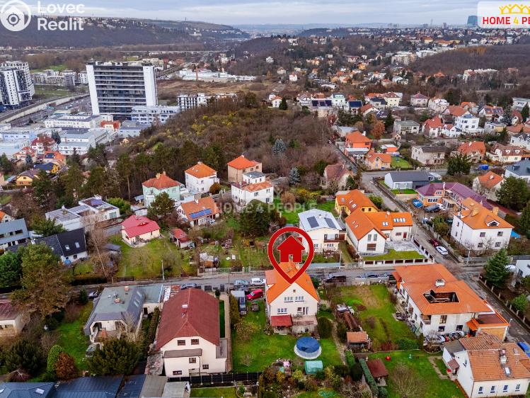 Prodej rodinného domu Praha 12, K Orionce č. 3