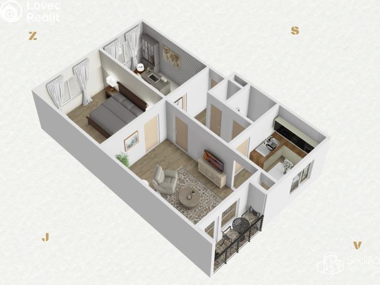 Prodej bytu 3+1 Sokolov, Jednoty č. 27