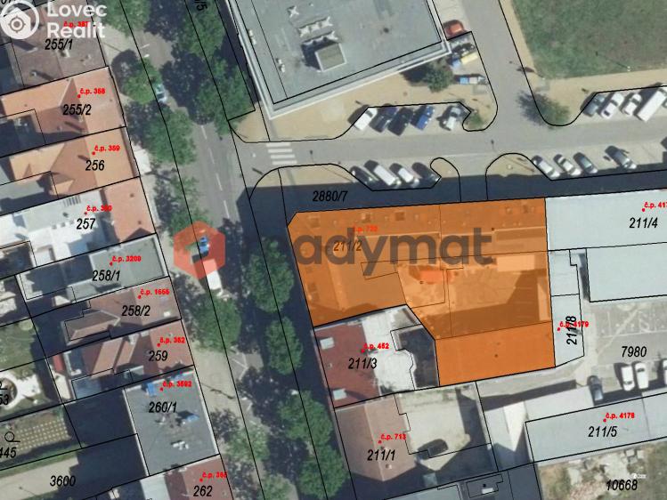 Rent commercial space Hodonín, Rodinova č. 5