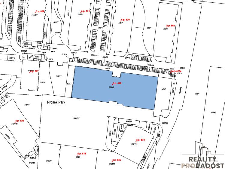 Prodej garáže Praha, Lovosická č. 5