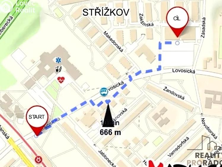Pronájem garážového stání Praha, Lovosická č. 10